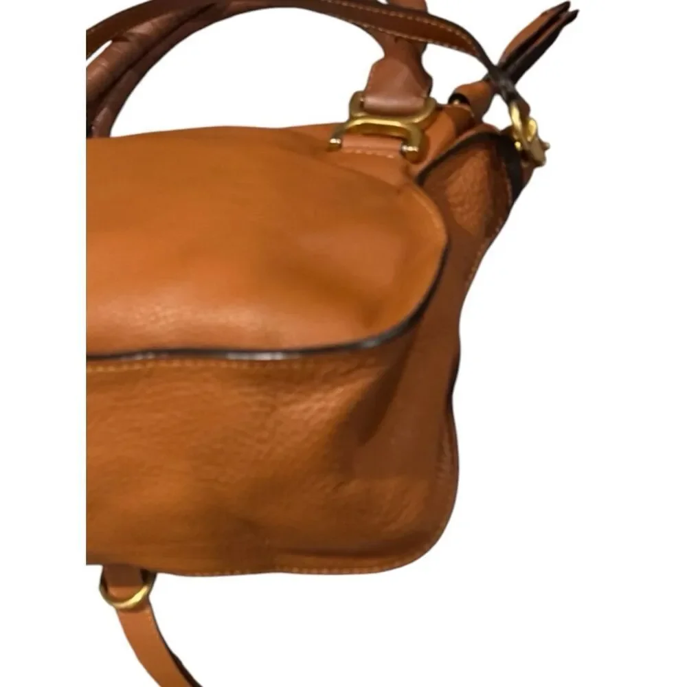 Chloe strap goldtone orange
